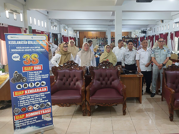 Smantiers Pelopor Keselamatan: Edukasi PPKL Jasa Raharja Hadir di SMAN 3 Depok